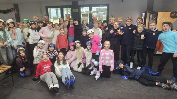 Międzyklasowe wyjście na ślizgawkę