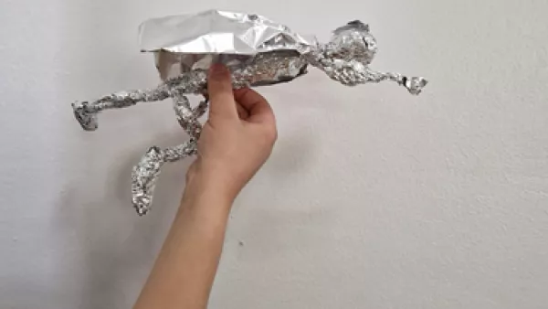 Rzeźba ucznia klasy 3D