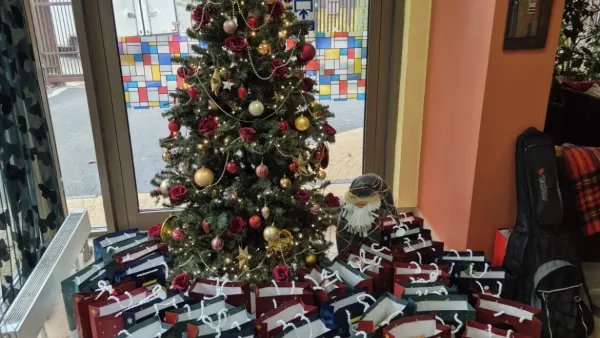 Przygotowane prezenty dla mieszkańców Domu Kombatanta.