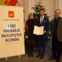 Jarek Kozioł nagrodzony stypendium Prezydenta Miasta Łodzi