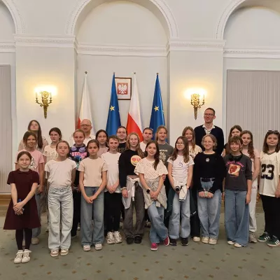 5a w Sali Kolumnowej Pałacu Prezydenckiego