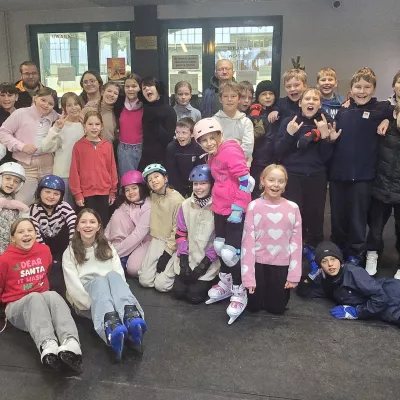 Międzyklasowe wyjście na ślizgawkę