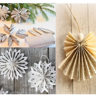 Ozdoby przygotowane na kiermasz