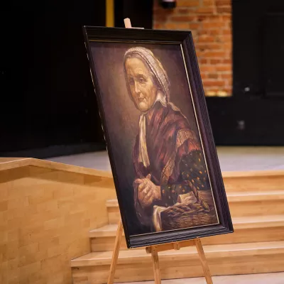 Obraz Matusi Małgorzaty. (fot. Amelia Szymańska)