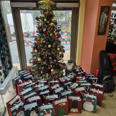 Przygotowane prezenty dla mieszkańców Domu Kombatanta.