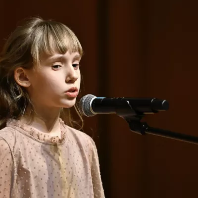 Zosia Olszak na Przeglądzie Piosenki o Łodzi 