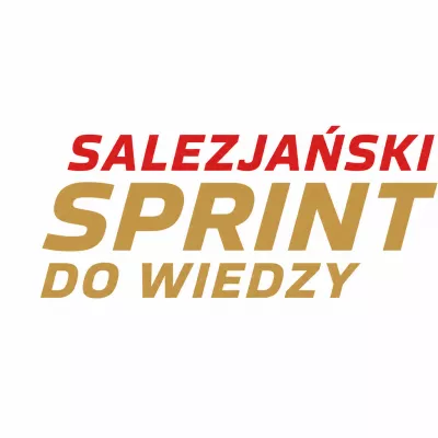 Ikonka z napisem Salezjański Sprint do Wiedzy