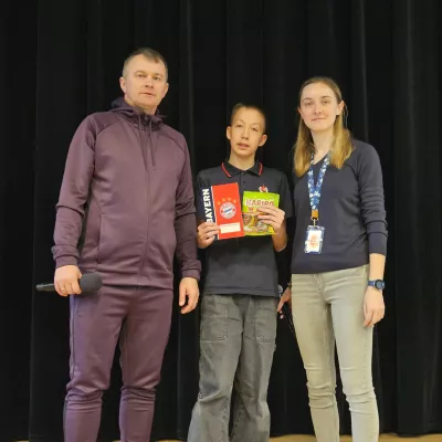 Zwycięzca quizu z nagrodą