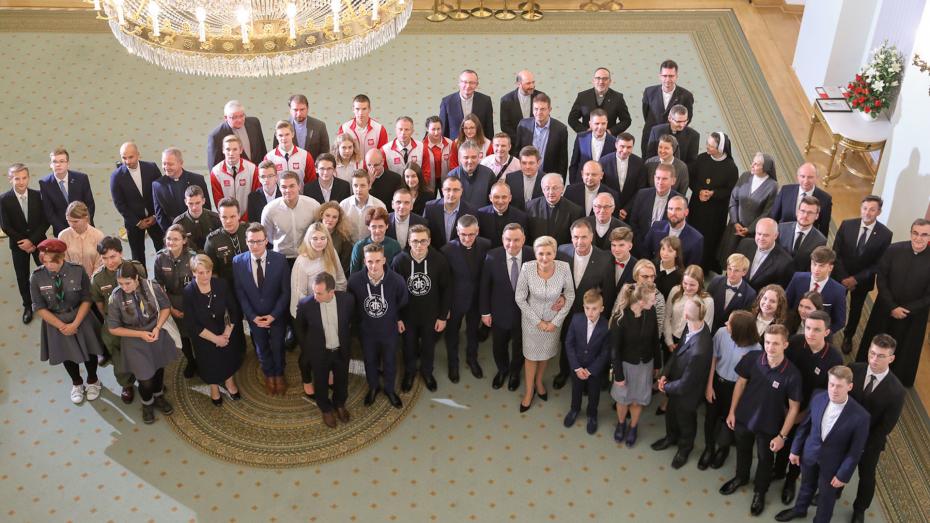 Spotkanie z Prezydentem RP z okazji 100-lecia Inspektorii Warszawskiej Salezjanów
