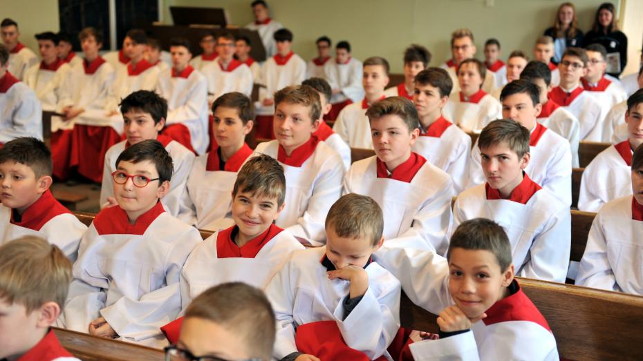 Święto Patrona szkoły 2020 (fot. Piotr Drzewiecki).