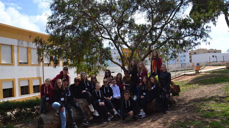 Nasi uczniowie w Portugalii