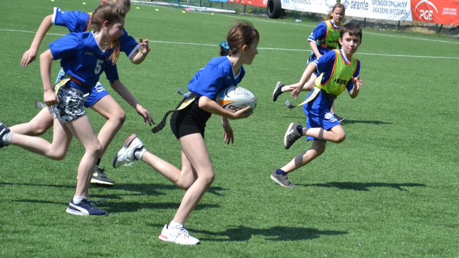 Rugby Tag dla dziewcząt klas 4-6 SSP