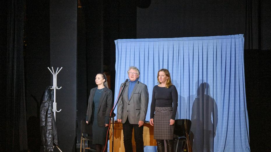 Spektakl "Niepokonani" w wykonaniu łódzkiego teatru Zwierciadło (fot. Bartosz Żak)