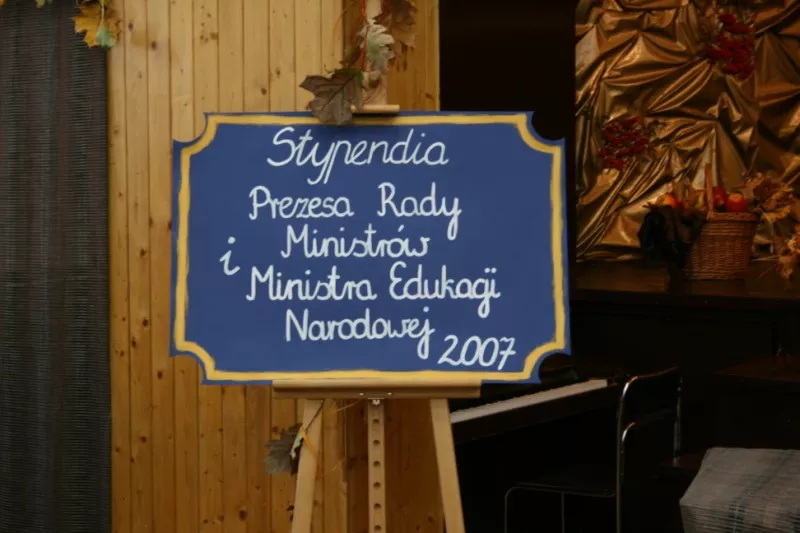 Rozdanie Stypendium Premiera
