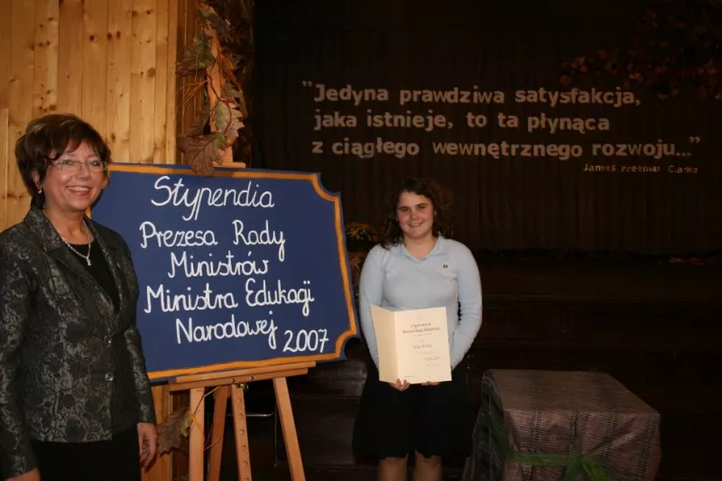 Rozdanie Stypendium Premiera
