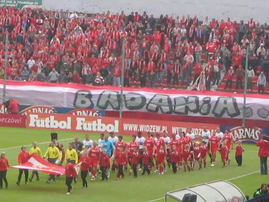 Wyjście na mecz Widzewa
