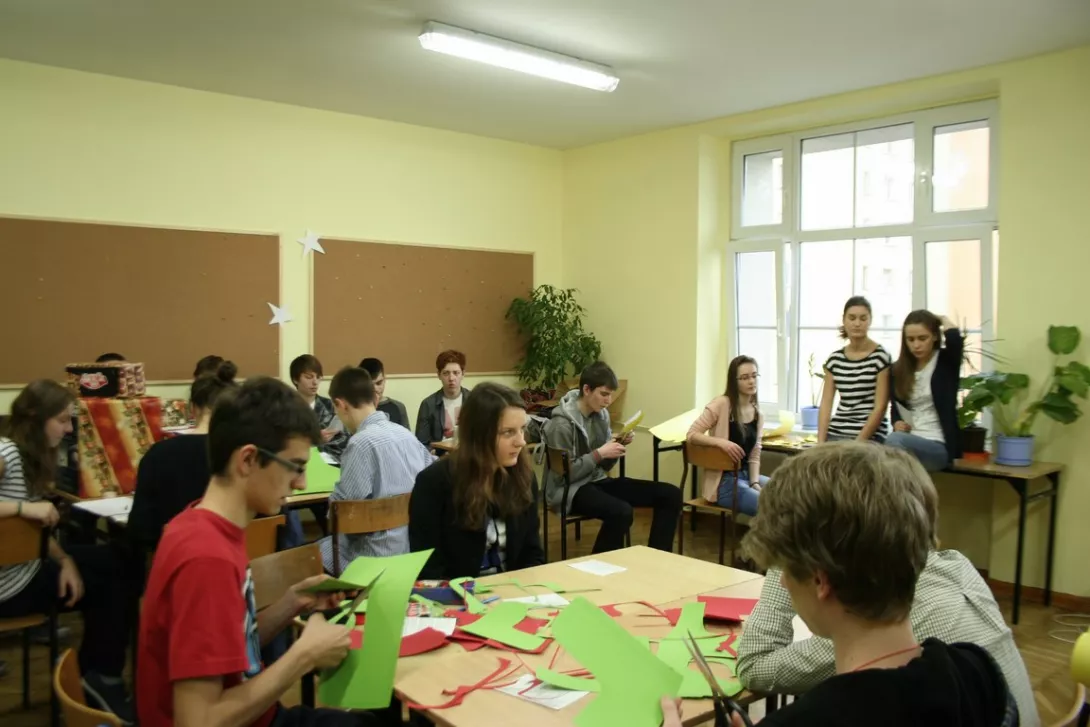 prace przy dekoracjach