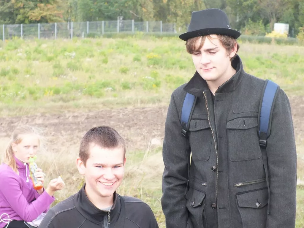 Kamil i Igor - nasi przewodnicy.