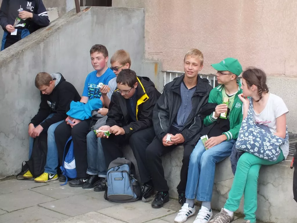 Zasłużony odpoczynek po 10 km