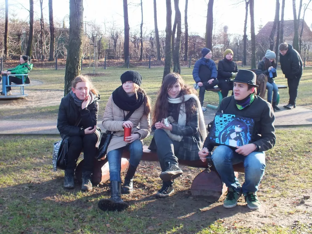 Justyna, Lena, Kasia i Igor