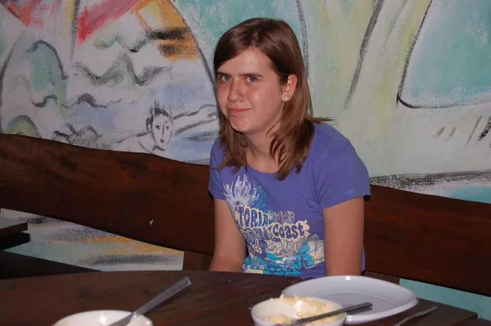 Iga Włodarczyk, uczennica klasy IIId gimnazjum.