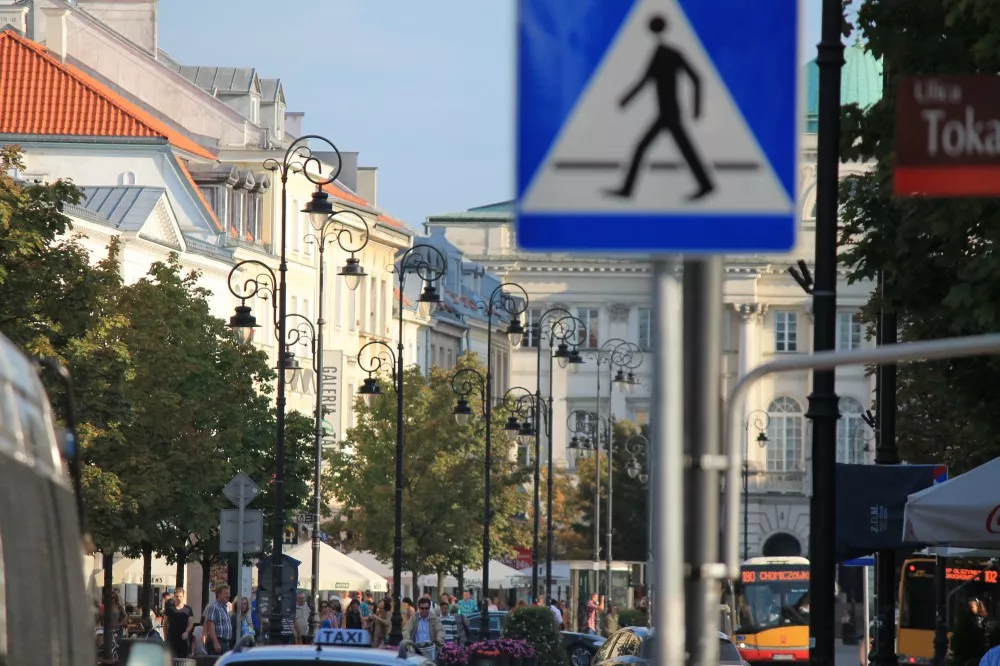 Spacer po Warszawie.