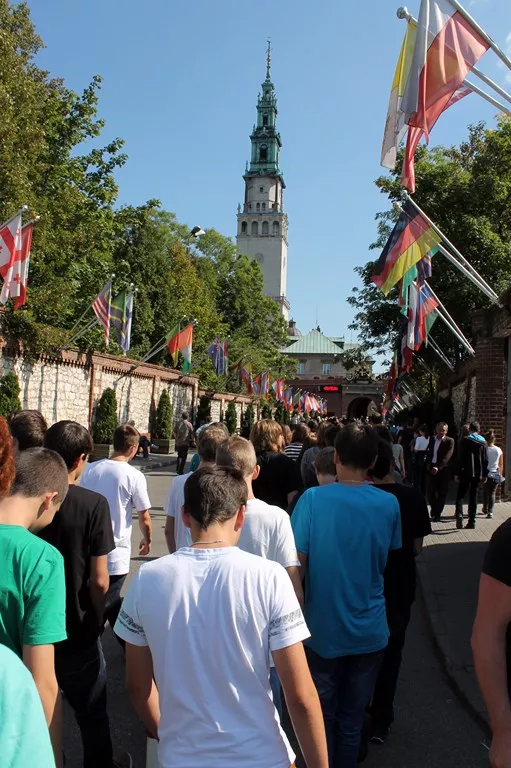 Z Załęcza Wielkiego udaliśmy się na Jasną Górę.