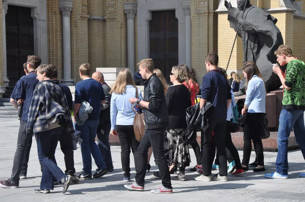 Pielgrzymka do Katedry - Zakończenie roku szkolnego 
