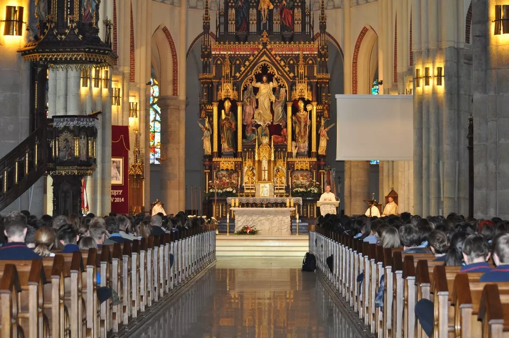 Pielgrzymka do Katedry - Zakończenie roku szkolnego 