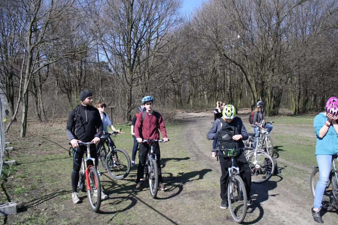 Wycieczka rowerowa z Łodzi do Lasu Wiączyńskiego, Park 3 Maja