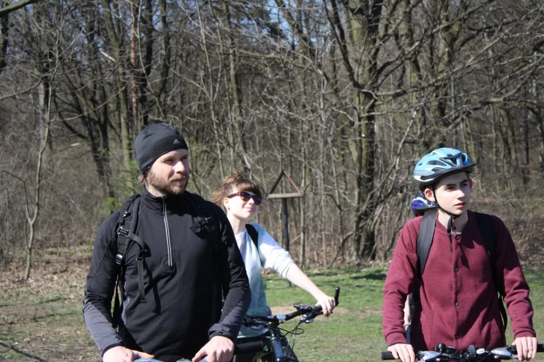 Wycieczka rowerowa z Łodzi do Lasu Wiączyńskiego, Park 3 Maja