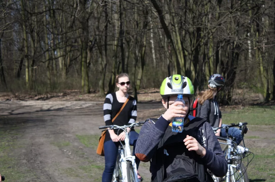Wycieczka rowerowa z Łodzi do Lasu Wiączyńskiego, Park 3 Maja
