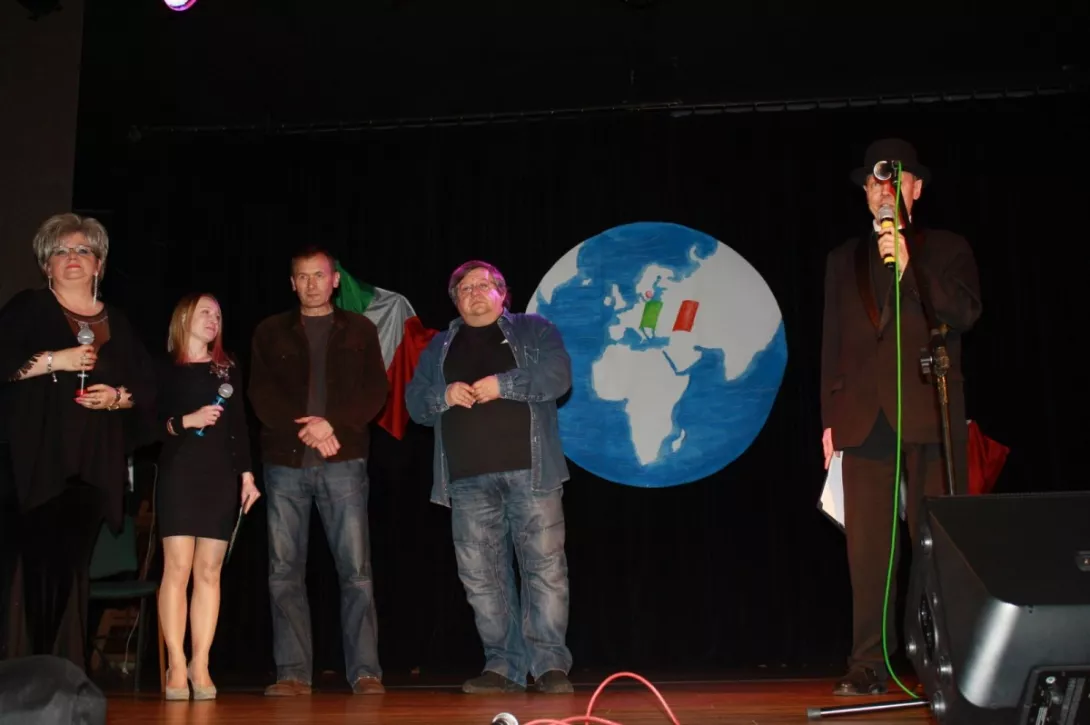 Imprezę prowadził p. Marcel Szytenchelm