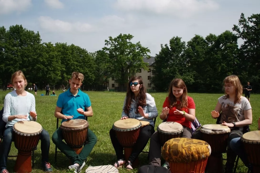Klaudynka, Julek, Kasia, Zuzia, Hania