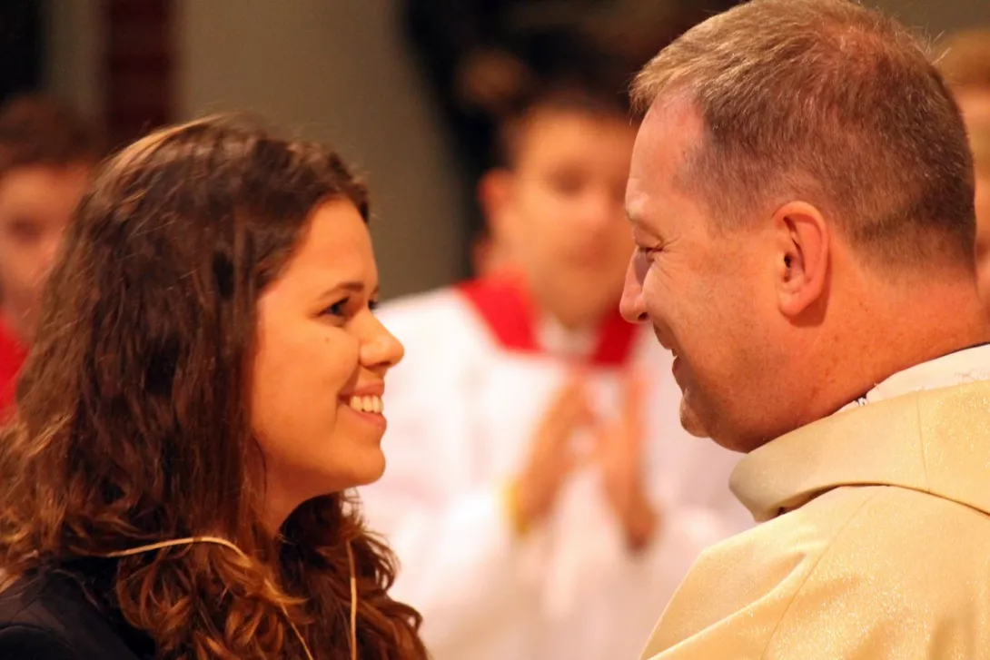 Pielgrzymka do Katedry - Zakończenie roku szkolnego ( fot. Jan Michniewicz ).