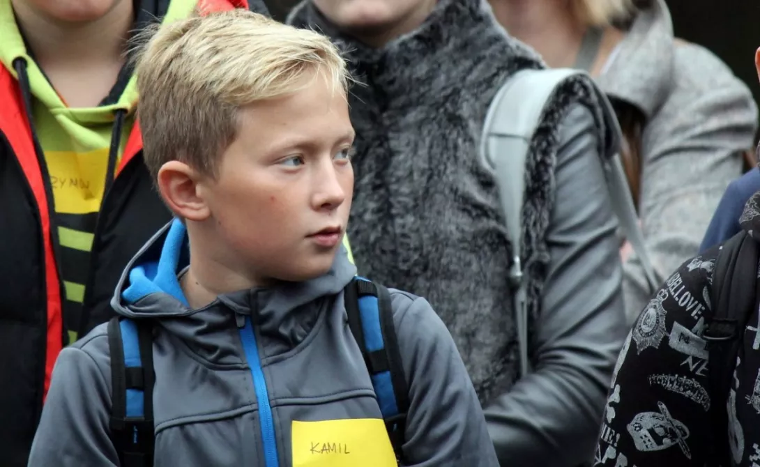 Obóz integracyjny klas pierwszych- Załęcze Wielkie 2014