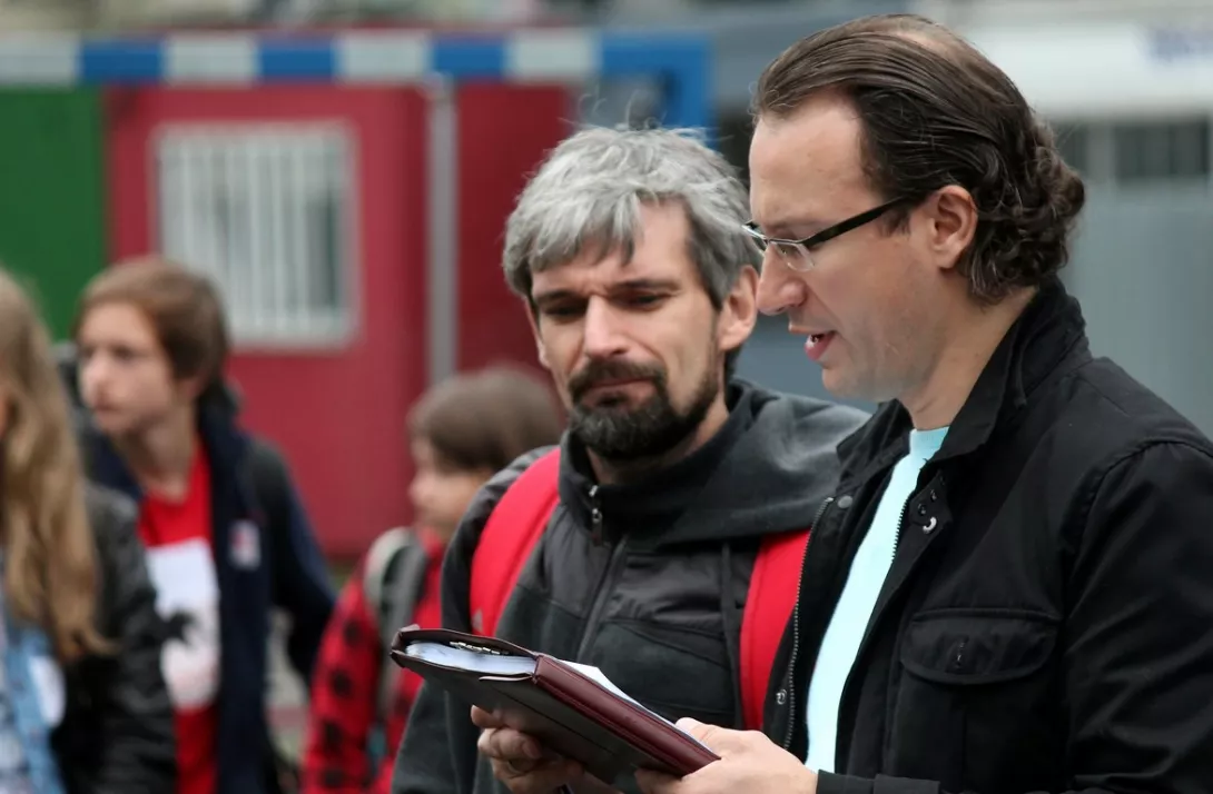 Obóz integracyjny klas pierwszych- Załęcze Wielkie 2014