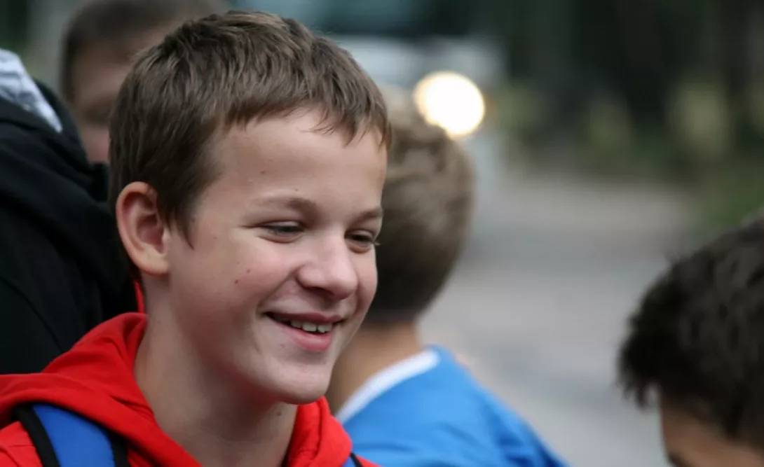 Obóz integracyjny klas pierwszych- Załęcze Wielkie 2014