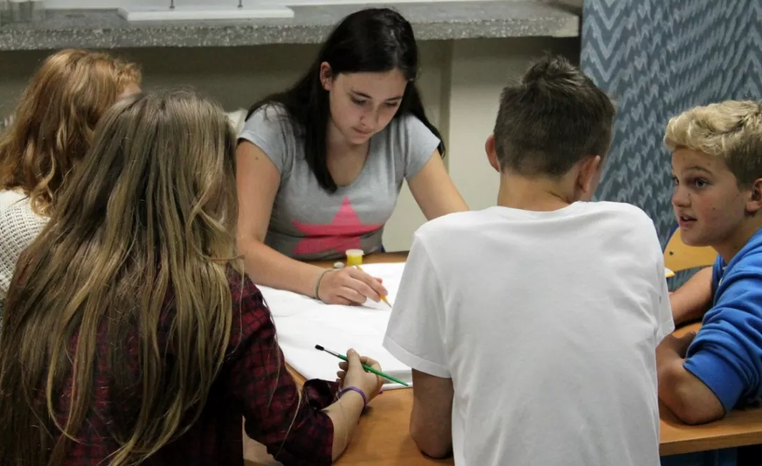 Obóz integracyjny klas pierwszych- Załęcze Wielkie 2014