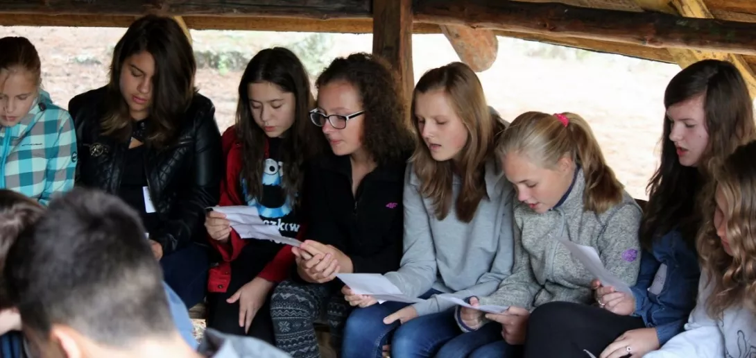 Obóz integracyjny klas pierwszych- Załęcze Wielkie 2014 ( fot. Marcin Paździor)