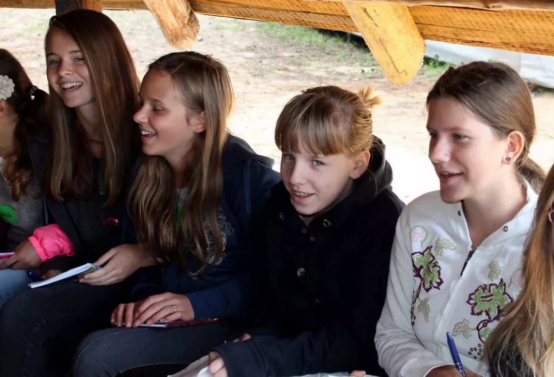 Obóz integracyjny klas pierwszych- Załęcze Wielkie 2014 ( fot. Marcin Paździor)