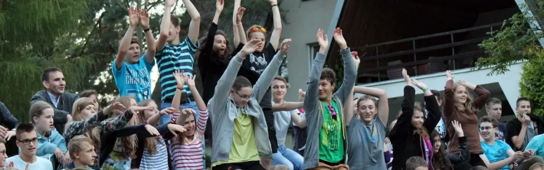 Obóz integracyjny klas pierwszych- Załęcze Wielkie 2014 (część 2)