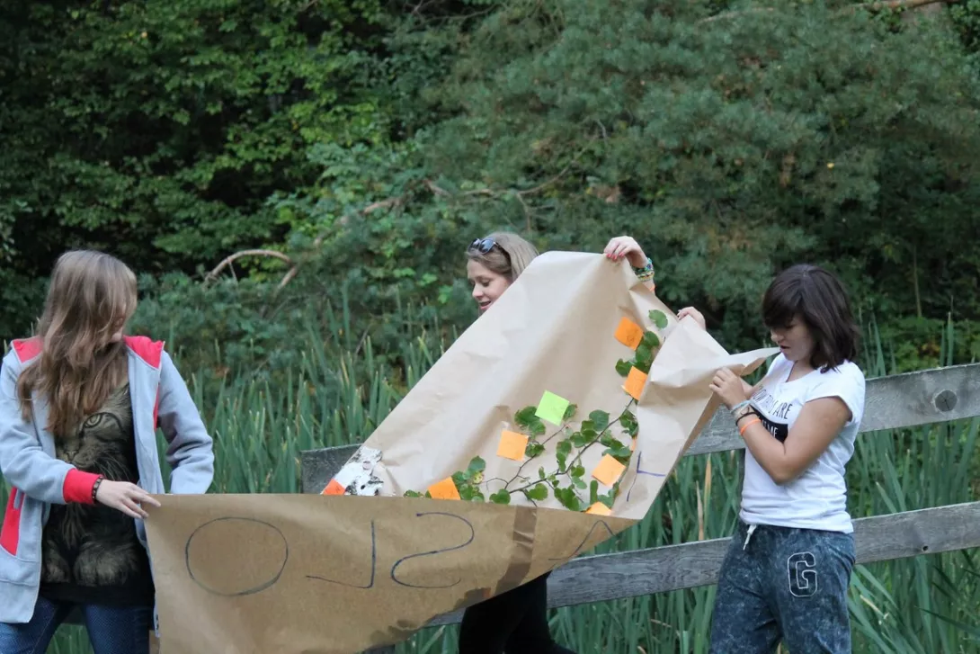 Obóz integracyjny klas pierwszych- Załęcze Wielkie 2014 (część 2)