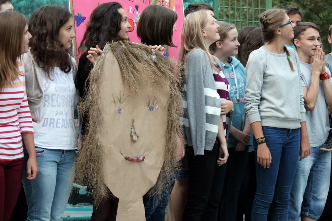 Obóz integracyjny klas pierwszych- Załęcze Wielkie 2014 (część 2)