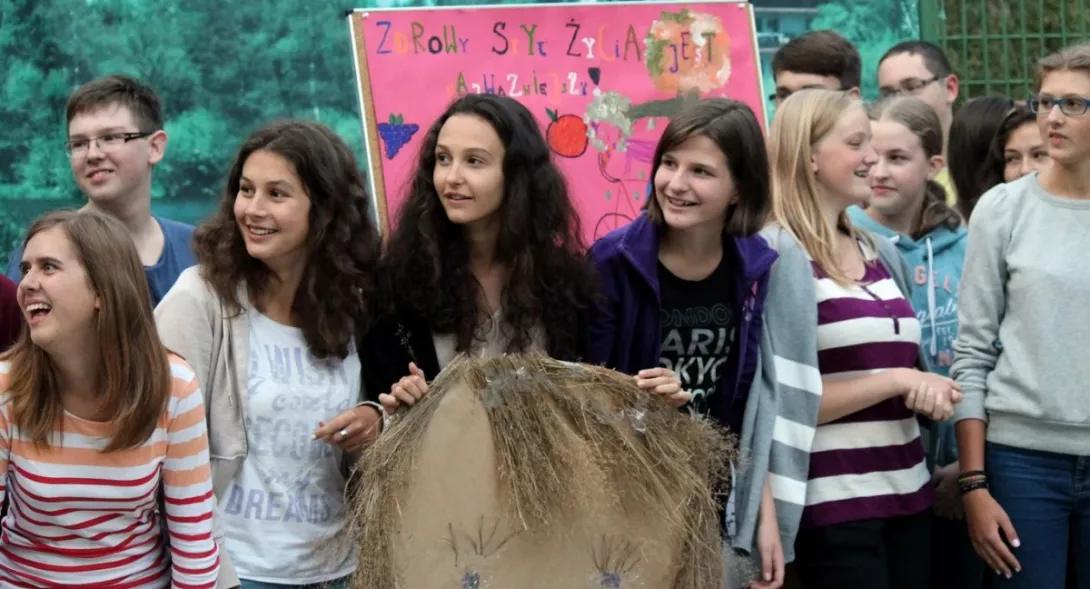 Obóz integracyjny klas pierwszych- Załęcze Wielkie 2014 (część 2)