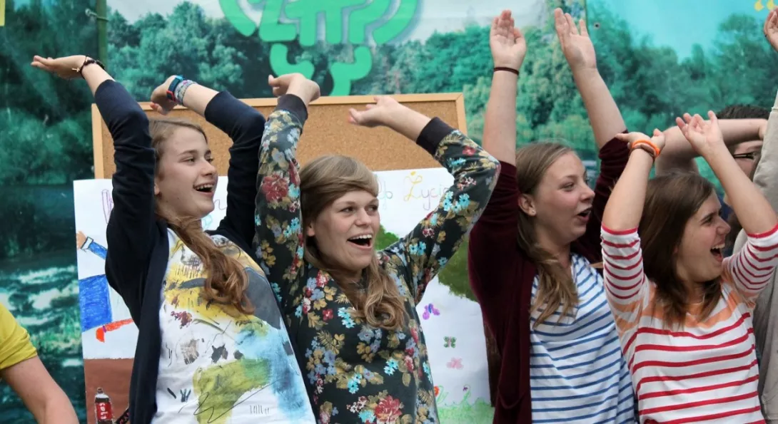 Obóz integracyjny klas pierwszych- Załęcze Wielkie 2014 (część 2)