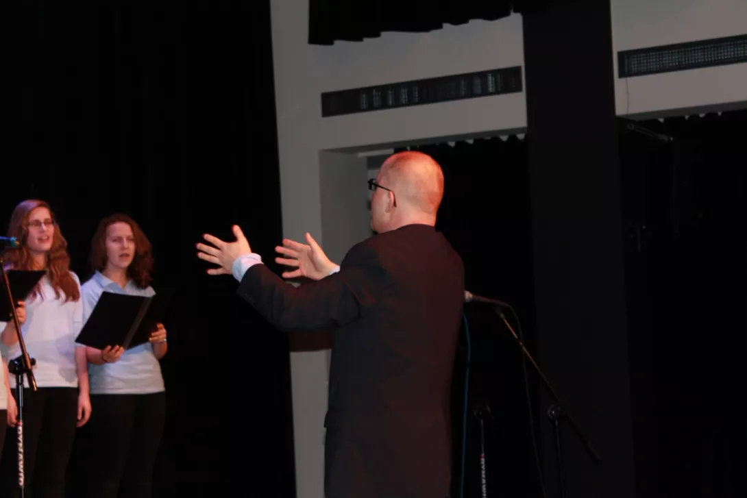 Chór szkolny - Wśród nocnej ciszy