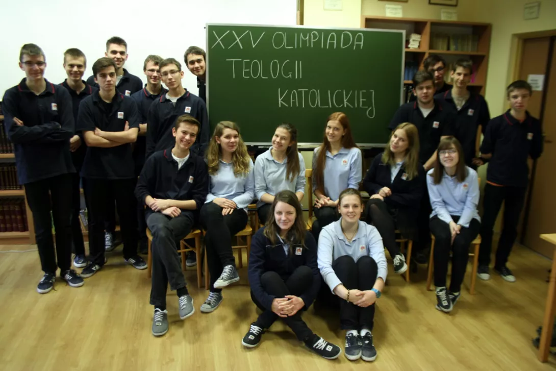 Uczestnicy Olimpiady.