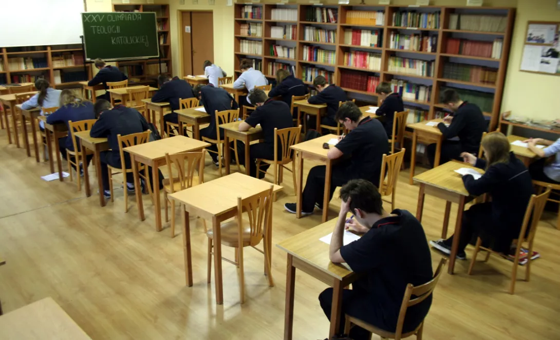 Trwa szkolny etap XXV Olimpiady Teologii Katolickiej.