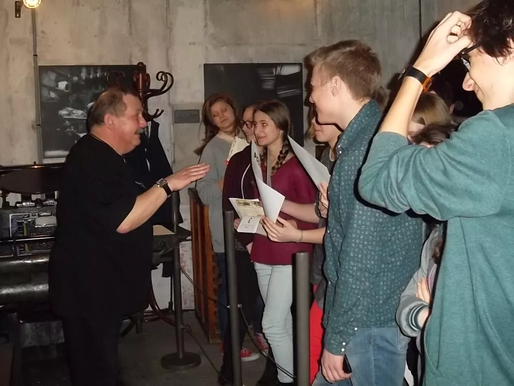 W powstańczej drukarni